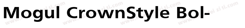 Mogul CrownStyle Bol字体转换